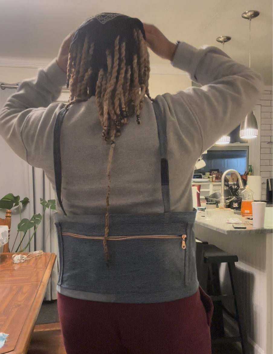Upcycled Denim Utility Vest