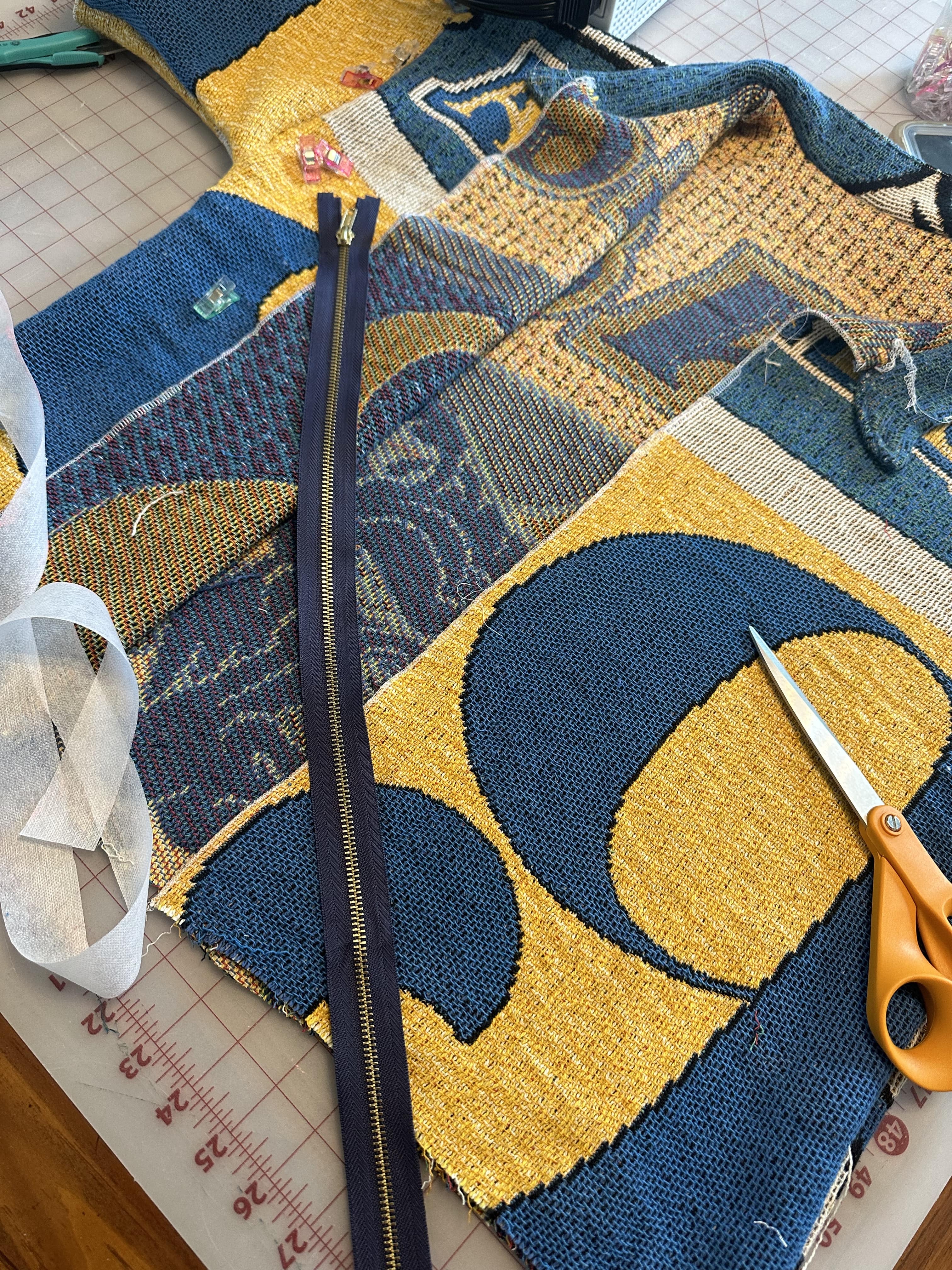 Reconstructed Knitwear Piece