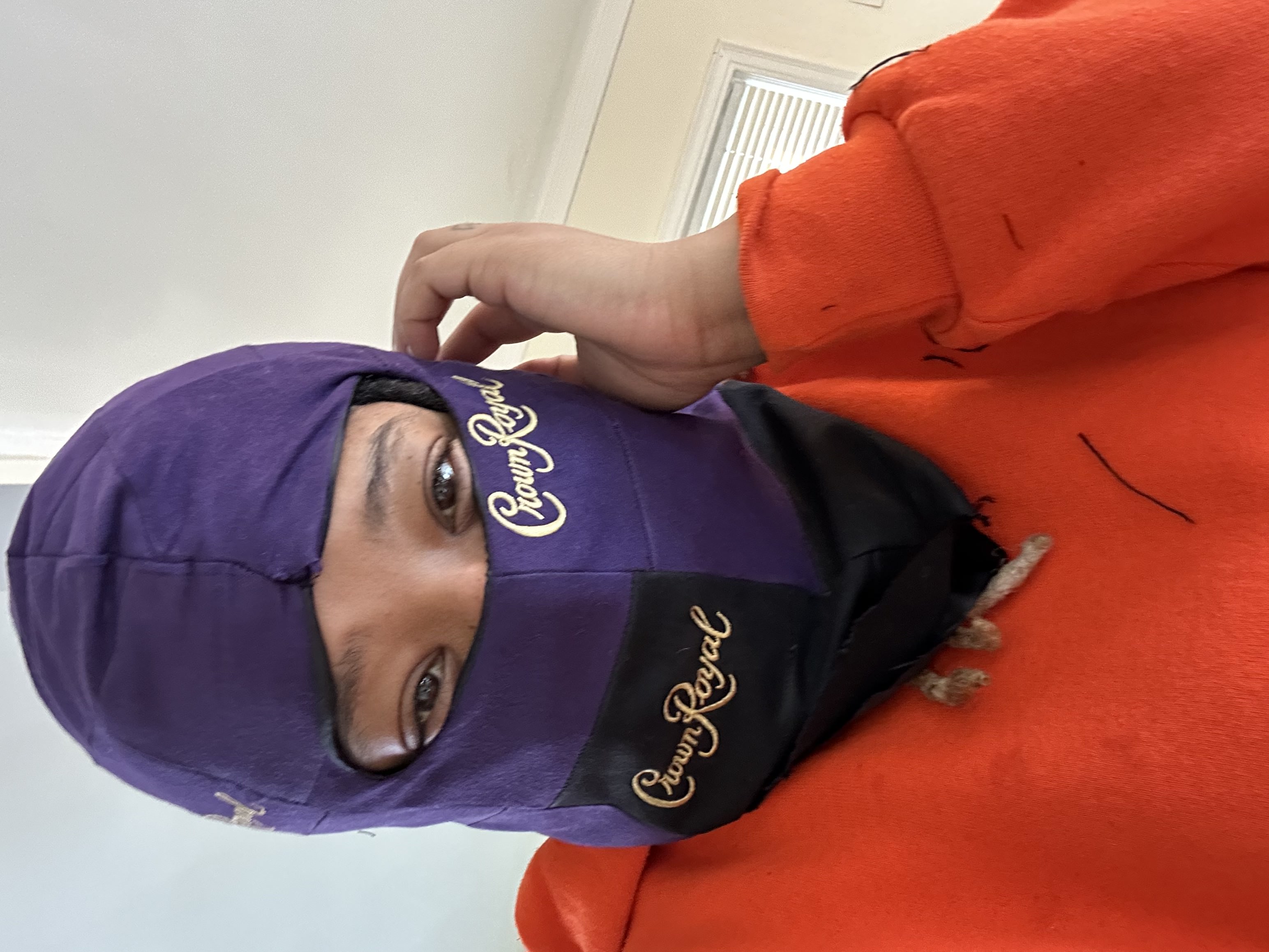 Crown Royal Balaclava front view